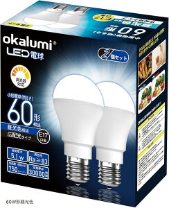 LEDd Ή E17 60W` F 750lm Ή Lz `d^Cv ~jNvgd 60` 2(F 6000k, 60W`)