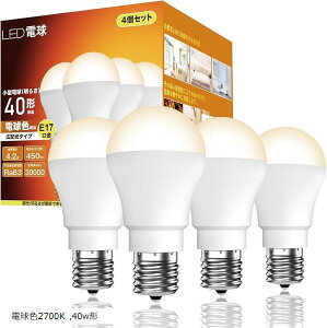 ~jNvgd E17 40W` LEDd dF 2700k 450lm `d Lz s fMގ{H/Ή 4Zbg (dF2700K, 40w`)