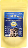 犬 猫 サプリ スッキリの喜び 90g 乳酸菌 サプリメント 尿 (ホワイト)