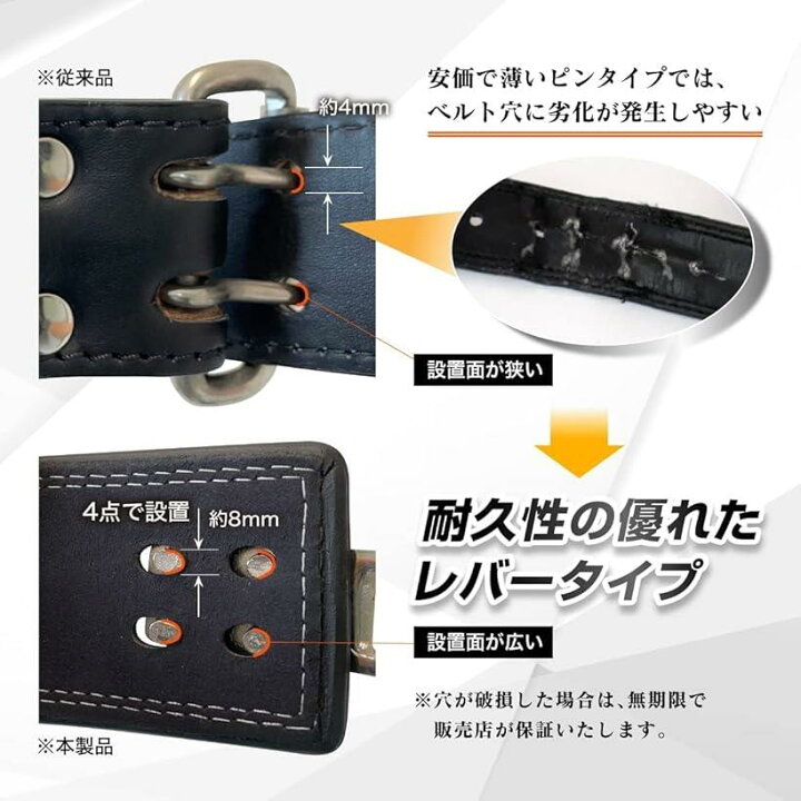 楽天市場】トレーニングベルト レバーアクションベルト レザー パワー 