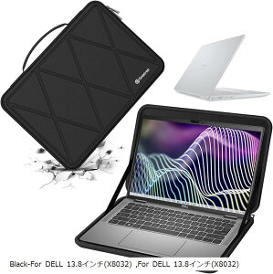 ݊i n[hEVAیX[uP[X 13.3C` DELL Latitude 7340m[gp\Ror 2-in-1m[gubNȂǂɓKp n[hP[X 360xϏՌ(Black, For DELL 13.3C`iM35j)