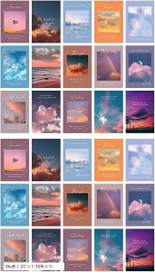 ŉ |XgJ[h 15Zbg ͂TCY k ؍ CO CeA G ~j|X^[ (SkyB / 2Zbg30)