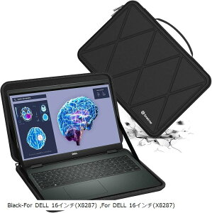 ݊i n[hEVAیX[uP[X 16C` DELL Precision 7680/7670 [NXe[Vm[gp\RA LaptopȂǂɓKp 360xϏՌ h (Black, For DELL 16C`iM95j)