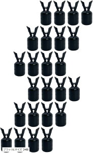 エギ カバー ケース ホルダー 安全 針 保護 フック 整理 統一感 整頓 釣り 防止 エギング イカ (ブラックLサイズ 24個)