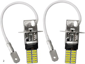 yyVLO1ʓ܁z݊i H3 LED tHOv 600lm zCg 12V V[g ou 6500K ʔ fCCg wbhCg (zCg, 2Zbg)