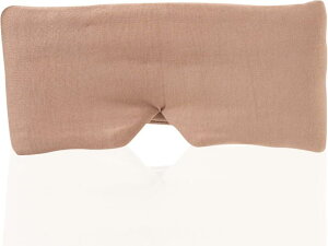 快眠セラピスト監修 ホット アイマスク 睡眠用 光電子Rアイマスク 遮光 率99.9%蒸れない 充電いらず 電池なし 特殊繊維光電子採用 ピンクベージュ (ピンクベージュ)