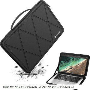 ݊i dEVAیX[uP[X 14C` HP Elite C645 G2 Chromebook/HP C640 14p Pavilion m[gp\R n[hP[X(Black, For HP 14C`iM59-1j)