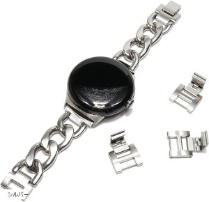 Google Pixel Watch �`�F�[���o���h �V���o�[/�X�e�����X ������� �s�N�Z���E�H�b�` ���v �o���h/�H��s�v �V���o�[�`�F�[�� pixelwatch pixelwatch2 ���f�B�[�X �M�t�g �v���[���g (�V���o�[)