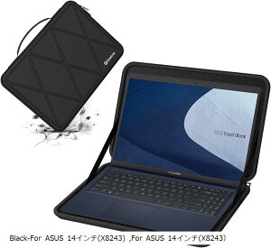 ݊i n[hEVAیX[uP[X 14C` ASUS P1412/ExpertBook B1 B1400/B1402  Vivobook M413/Vivobook Go(Black, For ASUS 14C`iM53j)