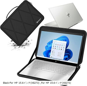 ݊i n[hEVAیX[uP[X 15.6C` HP Envy X360 15-fh0097nrAHP Pavilion Convertible-15t-dw400A M79(Black, For HP 15.6C`iM79j)