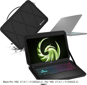 ݊i n[hEVAیX[uP[X 17.3C` MSI Alpha B5EEK-007/B5EEK-022 m[gp\RA Bravo C7VFK-039US h(Black, For MSI 17.3C`iM125-1))