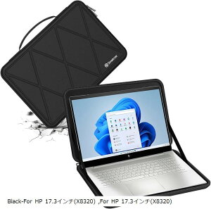 ݊i n[hیX[uP[X 17.3C` HP Envy Laptop 17t/17 470 G9/G10 Notebook PC 17/17t-cn300 OMEN h(Black, For HP 17.3C`iM118j)