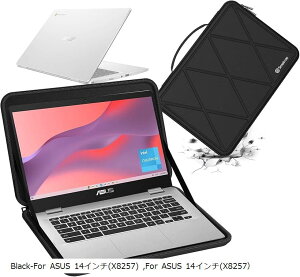 ݊i n[hEVAیX[uP[X 14C` ASUS Chromebook C424 bvgbvpn[hP[X h 360xϏՌ M67(Black, For ASUS 14C`iM67j)