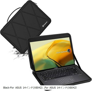 ݊i n[hEVAیX[uP[X 14C` ASUS Zenbook UX3402 bvgbvpn[hP[X h 360xϏՌm[gubNobO M50(Black, For ASUS 14C`iM50j)