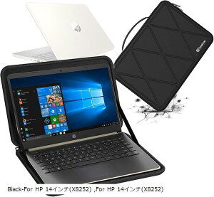 ݊i n[hEVAیX[uP[X 14C` HP bvgbv - 14t-dq300/14t-dq500/14-fq2097nr pm[hp\Rn[hP[X h M63(Black, For HP 14C`iM63j)