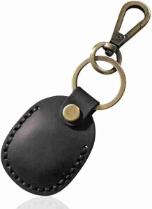 AirTag �P�[�X �r���e�[�W���H ���U�[ �L�[�z���_�[ �L�[�����O ���K ���[ edy�R�C�� QUICPay�R�C�� IC�`�b�v �v �L�[�P�[�X ������� ���������� ��l �G�A�^�O �A�b�v�� iPhone (�u���b�N)
