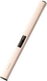 電子ライター 火が出ない 充電式 キャンドルライター USB-TypeC プラズマライター 線香 ローソク( ピンク)