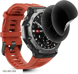 �`�����h�~ 2���Z�b�gFor Amazfit T-Rex 3 �t�B���� �L�Y�h�~ t-rex3 �ی�t�B���� �v���C�o�V�[�t�B���� TPU�f�� 3D�݌v �����h�~ �C�A���X �w��h�~ �P�[�X�Ɗ����� (HCU-9CI-354)