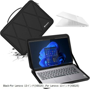 ݊i n[hEVAیX[uP[X 13C` Lenovo ThinkBook 13s Gen 4 bvgbvpn[hP[X h(Black-For Lenovo 13C`, For Lenovo 13C`(X8025))