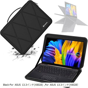 ݊i n[hEVAیX[uP[X 13.3C` ASUS Zenbook OLED bvgbvpn[hP[X h X8028(Black-For ASUS 13.3C`, For ASUS 13.3C`(X8028))