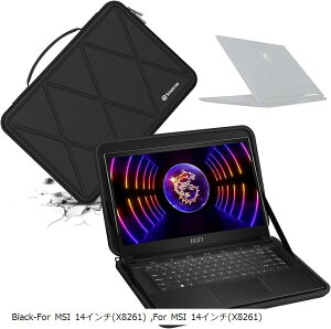 yyVLO1ʓ܁z݊i n[hEVAیX[uP[X 14C` MSI Stealth 14Studio A13VF-041US h(Black-For MSI 14C`, For MSI 14C`(X8261))