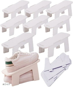 �V���[�Y�X���b�g 10�Z�b�g �V���[�Y�z���_�[ 2�i�d�� �X���� ���ʔ�(�z���C�g)