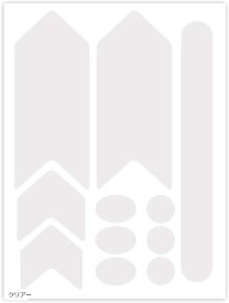 【楽天ランキング1位入賞】morytrade 自転車フレーム保護フィルム ステッカー ロードバイク MTB グラベルバイク クロスバイク クリアー (クリアー)