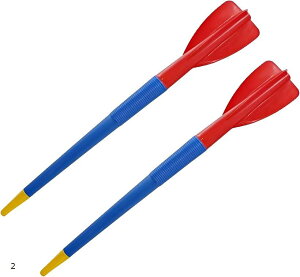 【楽天ランキング1位入賞】ジャベリン 投球練習 フォーム改善トレーニング 野球 やり投げ 2 (ブルー)