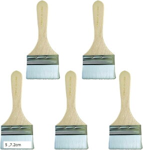 �y�C���g�u���V �G�M ���M ��ޕM �G�̋� 5�{ 7.2cm (�E�b�h, 7.2cm)