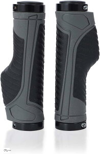 クロスバイクグリップ 自転車(グレー)