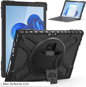 Microsoft Surface Go 3 P[X 2021/Surface 2020/Surface 2018 O L[{[hΉ 1/2/3Ή(Black, Surface Go 1/2/3)