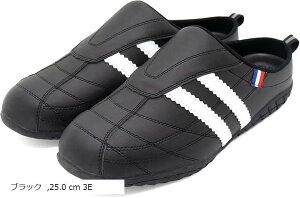 スニーカーミュール メンズ スリッポン 軽量 柔軟 ブラック 25.0 cm (ブラック, 25.0 cm 3E)