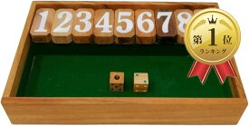【楽天ランキング1位入賞】ジャックポット ダイス ボードゲーム サイコロ Jackpot Dice Game グリーン (グリーン, 23cmx15cmx4cm)