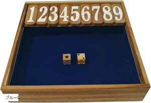 �W���b�N�|�b�g �_�C�X �{�[�h�Q�[�� �T�C�R�� Jackpot Dice Game �u���[L (�u���[L, 23cmx23.2cmx��4.5cm)