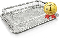 【楽天ランキング1位入賞】揚げ物 料理 pad 油きり ステンレスバット 網付き 天ぷらバット 油きり網 皿 …