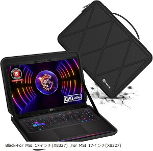 ݊i n[hEVAیX[uP[X 17C` MSI Raider GE78HX bvgbv n[hP[X h X8327(Black-For MSI 17C`, For MSI 17C`(X8327))