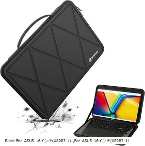 ݊i n[h EVA یX[uP[X 16C` ASUS Vivobook Pro 16X N7601 /ASUS FLIP OLED/ASUS 16X/16 K6602(Black, For ASUS 16C`iM89-1j)