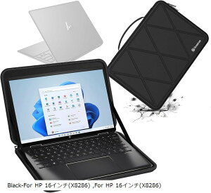 ݊i n[hEVAیX[uP[X 16C` HP Spectre X360 16t-f2000/16-f2047nr/16-f2097nrȂ h(Black-For HP 16C`, For HP 16C`(X8286))