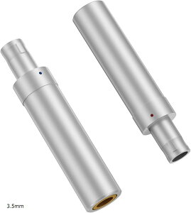 HD800-3.5mm �ϊ��v���O �C���z���W���b�N �I�X ���X �����x�� �[���n�C�U�[�p HD800S�EHD820�EHD800�ɓK������ 2�Z�b�g (3.5mm)