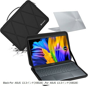 ݊i n[hEVAیX[uP[X 13.3C` ASUS Zenbook Flip OLED UX363 h 360xϏՌ (Black-For ASUS 13.3C`, For ASUS 13.3C`(X8026))
