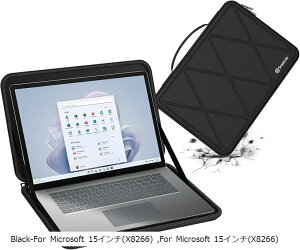 ݊i n[hEVAیX[uP[X 15C` Microsoft Surface Laptop 5A 4/Surface 3bvgbvpn[hP[X h M77(Black, For Microsoft 15C`iM77j)