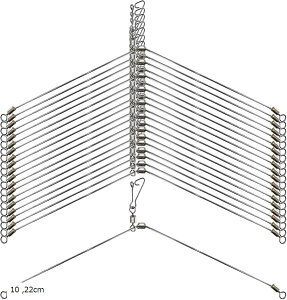V V  ނ LXނ JSނ Ԃݒނ JCނ j d|  L Xg[g 22cm 10{ Zbg (Vo[, 22cm)