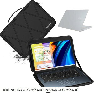 ݊i n[hEVAیX[uP[X 14C` ASUS Vivobook Pro OLED M6400 m[gp\RȂ 360xϏՌ(Black-For ASUS 14C`, For ASUS 14C`(X8256j)