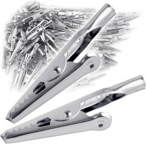 �y�y�V�����L���O1�ʓ��܁z100�� ���������j���N���b�v 51mm ���j�O�`�N���b�v ���j�N���b�v ���̓N���b�v �y�C���g�N���b�v �~�j���^���A���Q�[�^�[�N���b�v �C���e�B���O�N���b�v �N���R