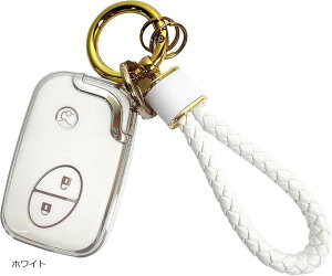 ���N�T�X�L�[�J�o�[ �L�[�P�[�X LEXUS RX270 CT200 GS GX ES LX�V���[�Y �ԗp �h�� �S�ʕی� white (�z���C�g)