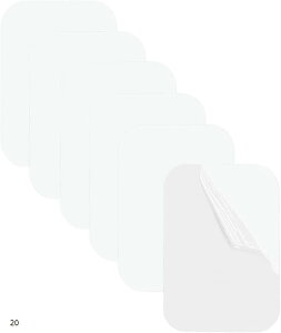 X`[v[g  }Olbg }OlbgV[g 20Zbg }Olbgv[g X`[V[g v[g 65x45x0.5mm WJ-4649-01(zCg)