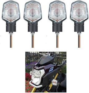 yyVLO1ʓ܁z݊iz_ ZOOMER X / MSX125 K LED EBJ[ ^Cv P Ao[Cg/NAY Y[}[ zt 4Zbg ЊOi