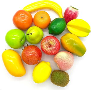 15��Z�b�g �t�F�C�N�t���[�c �ʕ� ��� �I�u�W�F ���荇�킹 �H�i �T���v�� �{�� �������� �f�B�X�v���C �͌^ (�}���`�J���[)