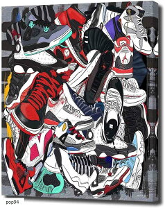 A[gpl W50cm H70cm A[gt[ G LoX zt EH[A[g |bvA[g _A[g Ǌ| CeA (pop94, 70 cm x 50 cm)