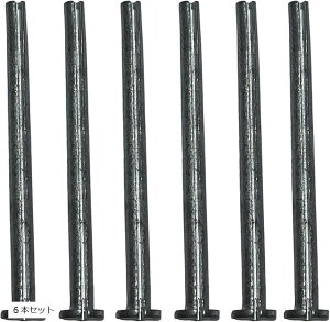 ゴルフ クラブ チップ ウェイト 8g リード 鉛 シャフト スイング バランス ドライバー アイアン ウッド 調整 調節 6本(シルバー)